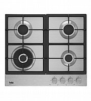 כיריים גז 4 להבות BEKO HIAW64235SX כיריים גז 4 להבות BEKO HIAW64235SX